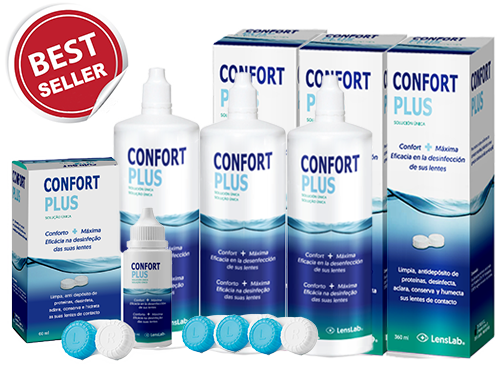 Líquidos para Lentes de Contacto Confort Plus