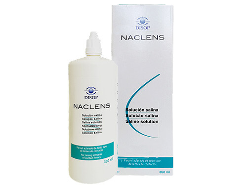 Líquidos Lentes de Contacto Naclens Solução Salina
