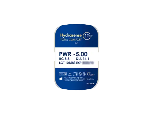Lentes de Contacto Hydrasense 1Day Total Comfort