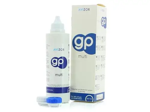 GP Multi Líquido Lentes de Contacto
