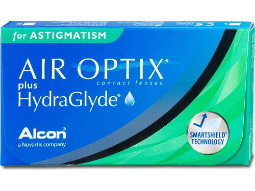 Lentes de Contacto Air Optix Plus HydraGlyde for Astigmatism
