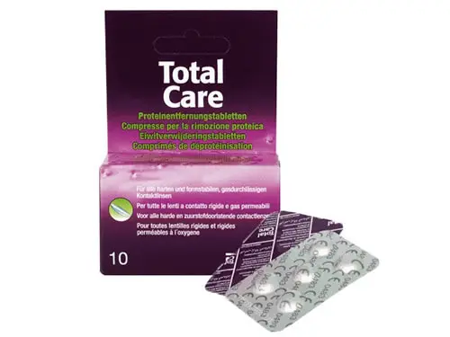 TotalCare Enzimas Acessório Lentes de Contacto