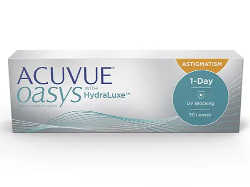 Lentes de Contacto Acuvue Oasys 1-Day for Astigmatism Lentes de Contacto Acuvue Oasys 1-Day for Astigmatism