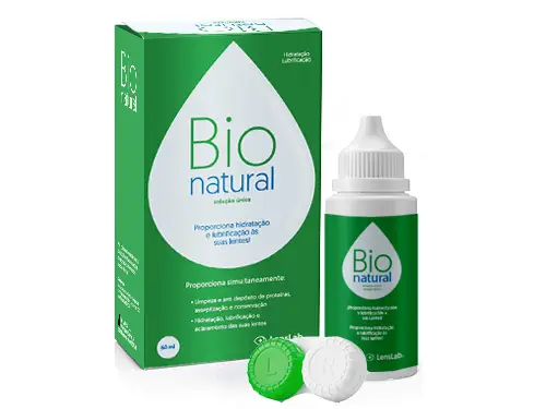 BioNatural Kit Viagem Líquido Lentes de Contacto