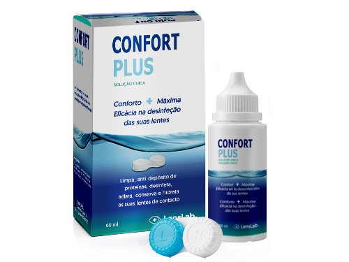 Confort Plus Kit Viagem Líquido Lentes de Contacto