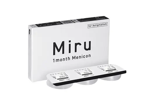 Lentes de Contacto Miru 1 Month for Astigmatism