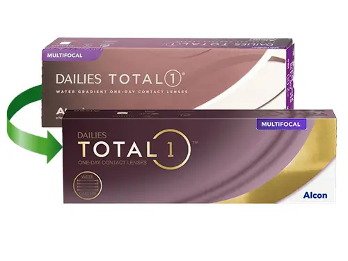 Lentes de Contacto Dailies Total1 Multifocal