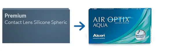Lentes de Contacto Premium Contact Lens Silicone Spheric Lentes de Contacto Premium Contact Lens Silicone Spheric