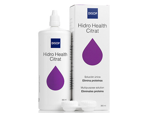 Hidro Health Citrat Líquido Lentes de Contacto