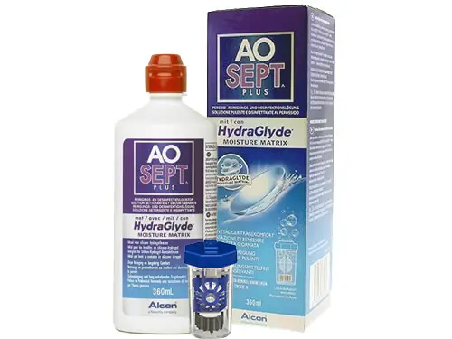 Aosept Plus HydraGlyde Líquido Lentes de Contacto