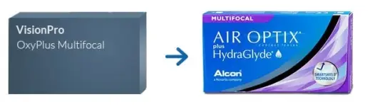 Lentes de Contacto VisionPro OxyPlus Multifocal Lentes de Contacto VisionPro OxyPlus Multifocal