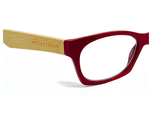 Óculos de Leitura Bamboo Red