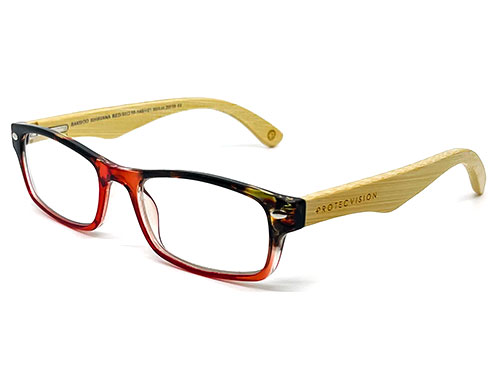 Óculos de Leitura Bamboo Havana Red