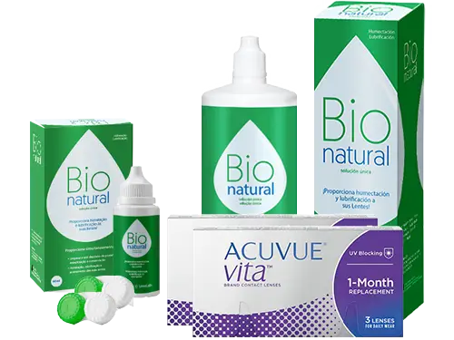 Lentes de Contato Acuvue Vita + BioNatural - Packs