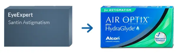 Lentes de Contacto EyeExpert Satin Astigmatism * Lentes de Contacto EyeExpert Satin Astigmatism *