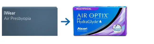 Lentes de Contacto iWear Air Presbyopia * Lentes de Contacto iWear Air Presbyopia *