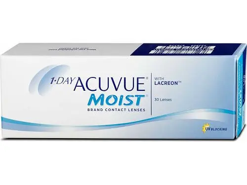 Vantagens de usar Lentes de Contacto Diárias 1-Day Acuvue Moist