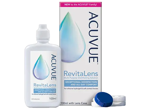 Acuvue RevitaLens Kit Viagem Líquido Lentes de Contacto