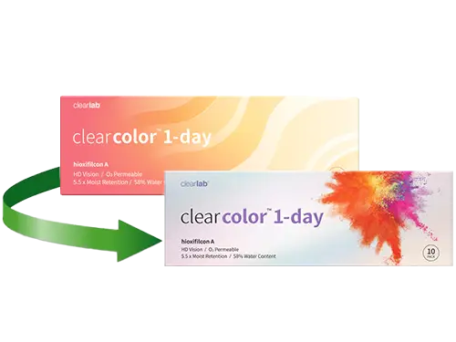 Lentes de Contacto ClearColor 1-Day