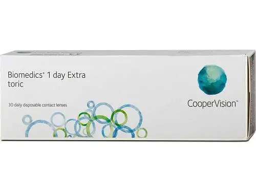 Lentes de Contacto Biomedics 1 Day Extra Toric
