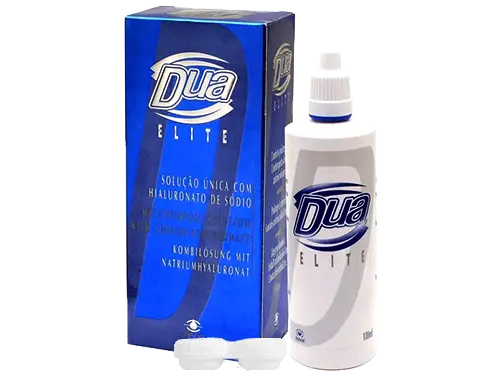 Dua Elite Kit Viagem Líquido Lentes de Contacto