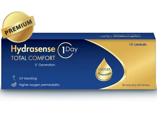 Lentes de Contacto Hydrasense 1-Day Total Comfort