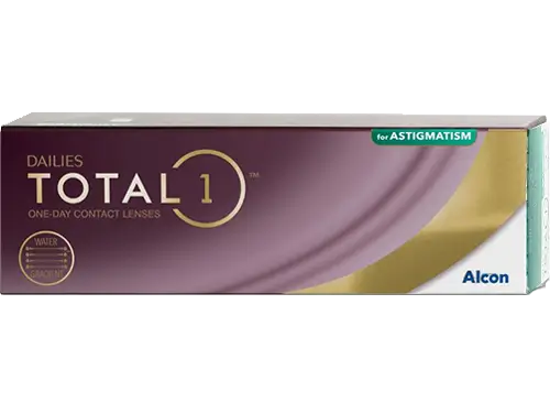 Lentes de Contacto Dailies Total1 for Astigmatism