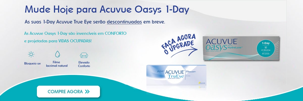 Mude Hoje para Acuvue Oasys 1-Day