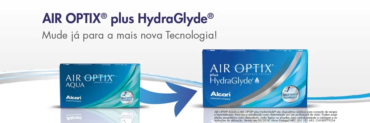 As suas Lentes de Contacto Air Optix Aqua em Lentes de Contacto 365