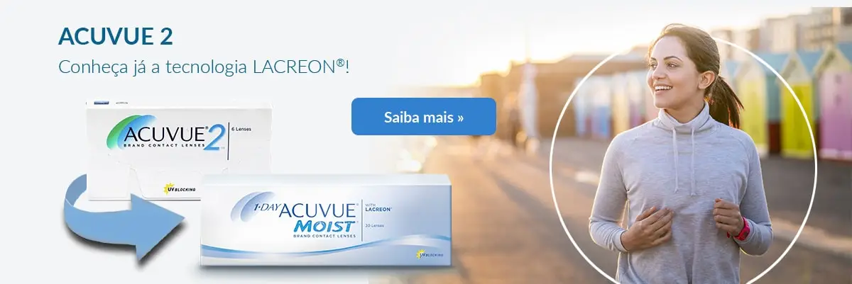 As suas Lentes de Contacto Acuvue 2 em Lentes de Contacto 365