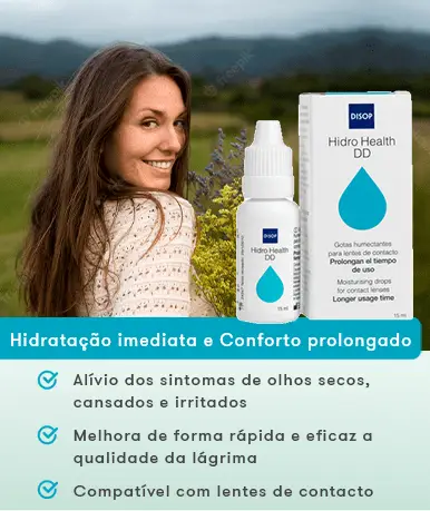 Hidratação imediata e conforto prolongado Hidro Health DD