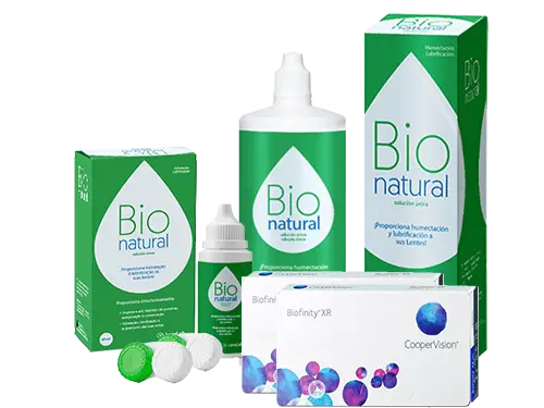 Lentes de Contato Biofinity XR + BioNatural - Packs