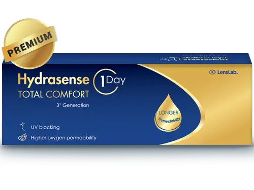 Lentes de Contacto Hydrasense 1Day Total Comfort