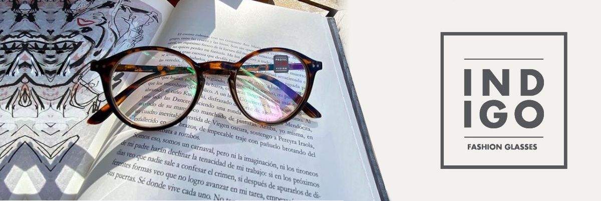 Óculos de Leitura: Indigo Brown