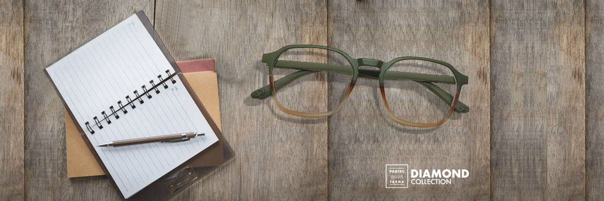 Óculos de Leitura: Diamond Green