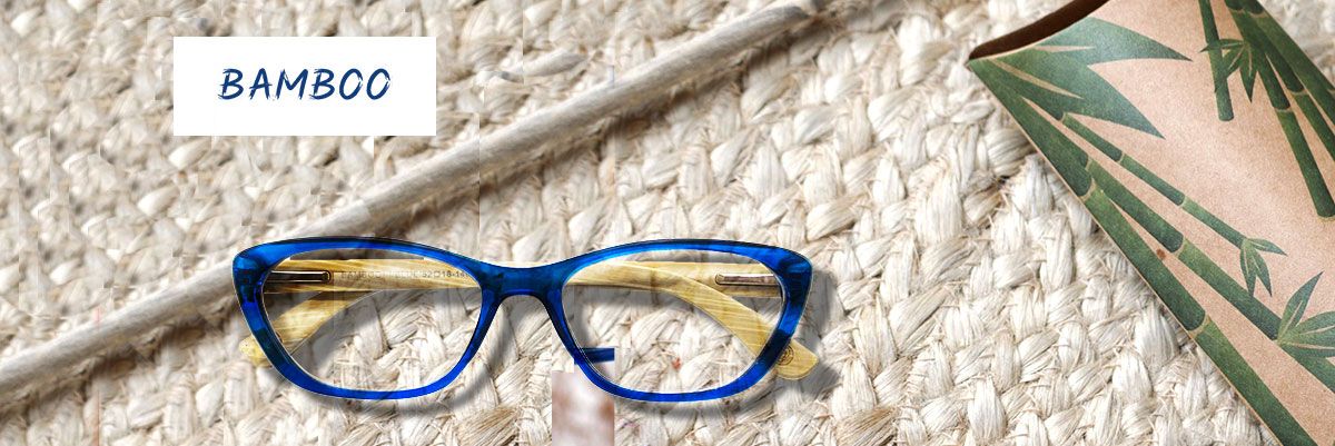 Óculos de Leitura: Bamboo Blue