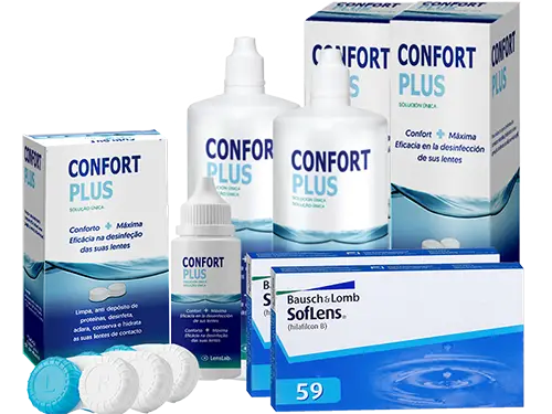 Pack Soflens 59 Confort Plus Poupe ate 50