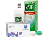 Lentes de Contato Biofinity Toric XR + Opti-Free Express - Packs