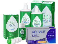 Lentes de Contato Acuvue Vita for Astigmatism + BioNatural - Packs