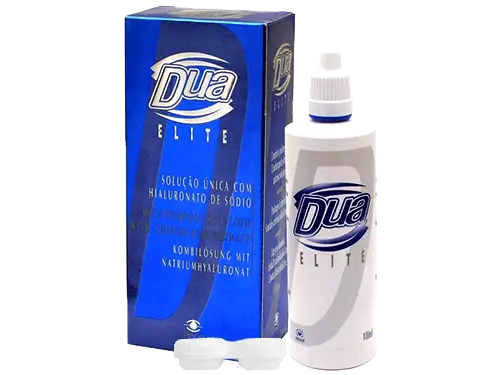 Dua Elite Kit Viagem Líquido Lentes de Contacto