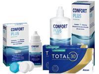Lentes de Contato Total30 for Astigmatism + Confort Plus - Packs