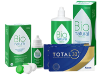 Lentes de Contato Total30 + BioNatural - Packs