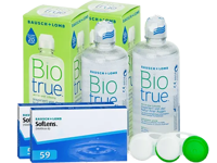 Lentes de Contato Soflens 59 + Biotrue - Packs