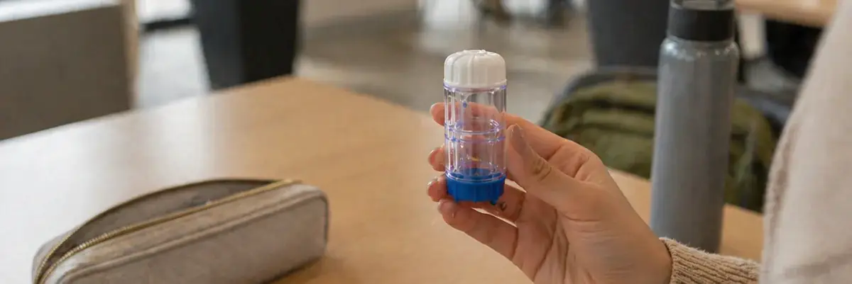 Acessório: Estojo Barril para Lentes Rígidas