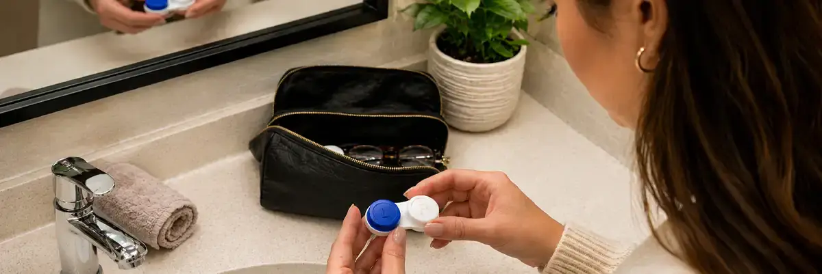 Acessório: Estojo para lentes