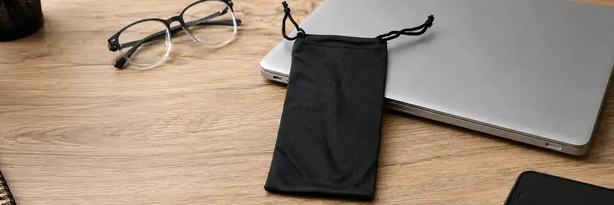 Acessório: Bolsa Microfibra para Óculos