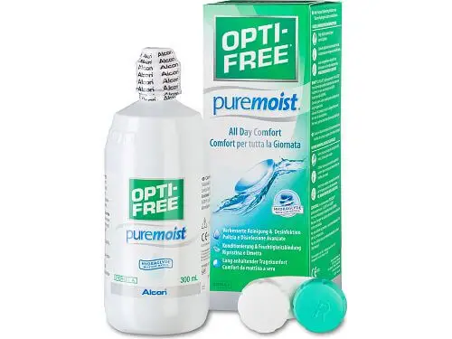 Opti-Free PureMoist Líquido Lentes de Contacto