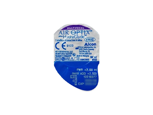 Lentes de Contacto Air Optix Plus HydraGlyde Multifocal